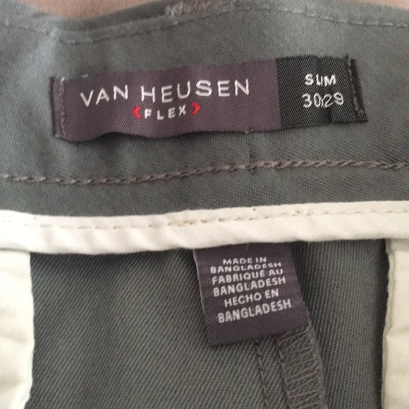 Vanheusen Grey khaki pants - Picture 3 of 4